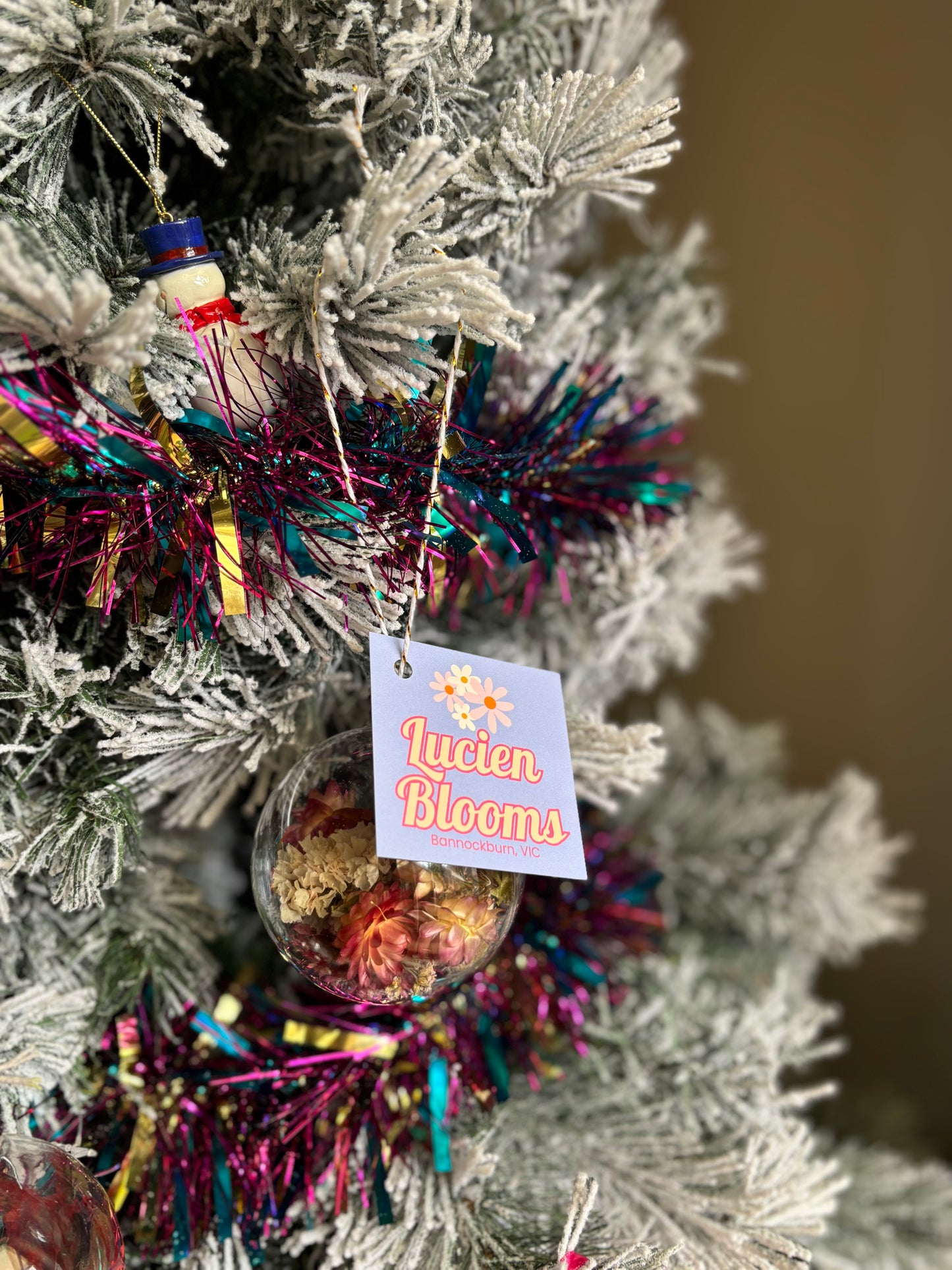 Festive Bloom Bauble - 3 for $25