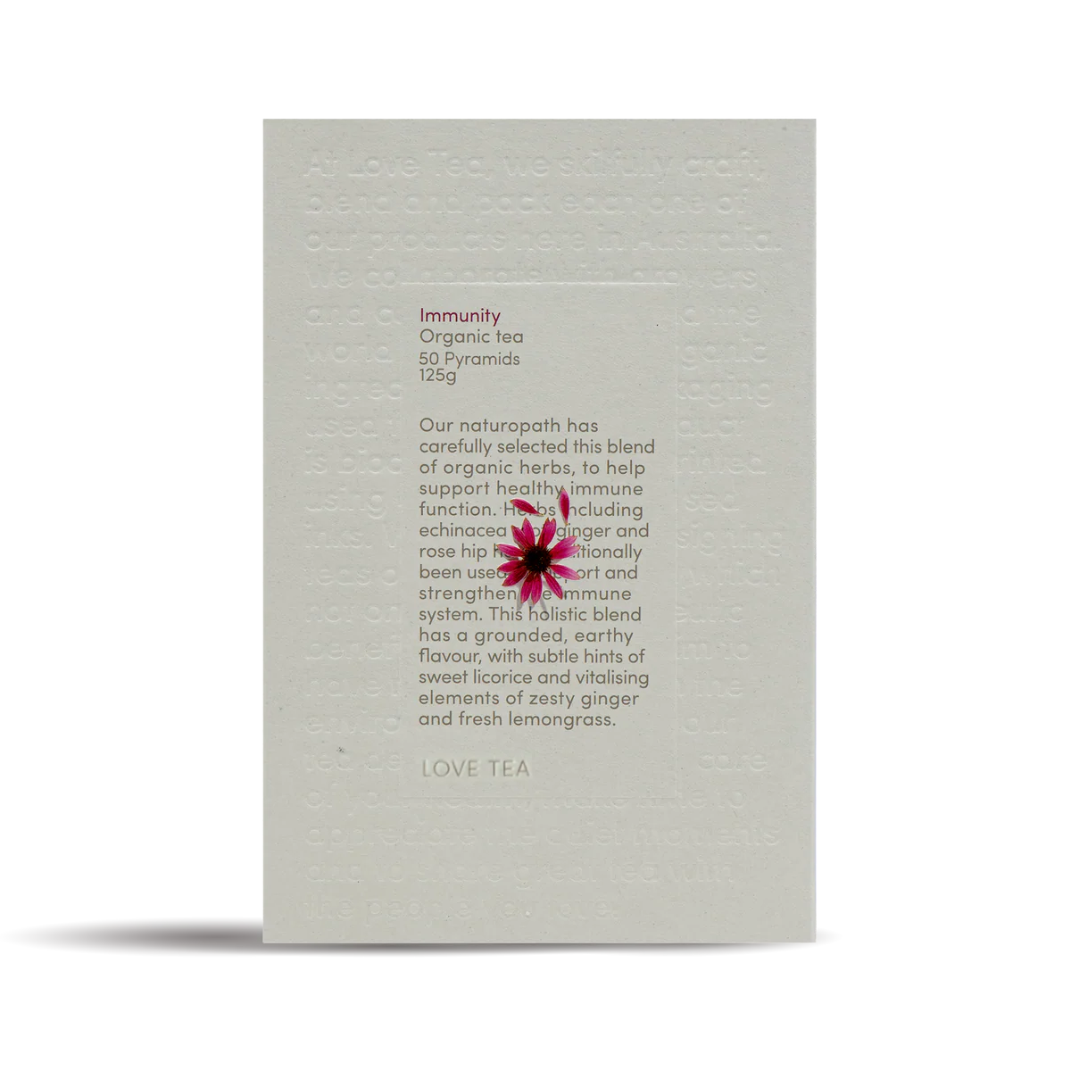 Immunity Pyramid Tea Bags - Love Tea