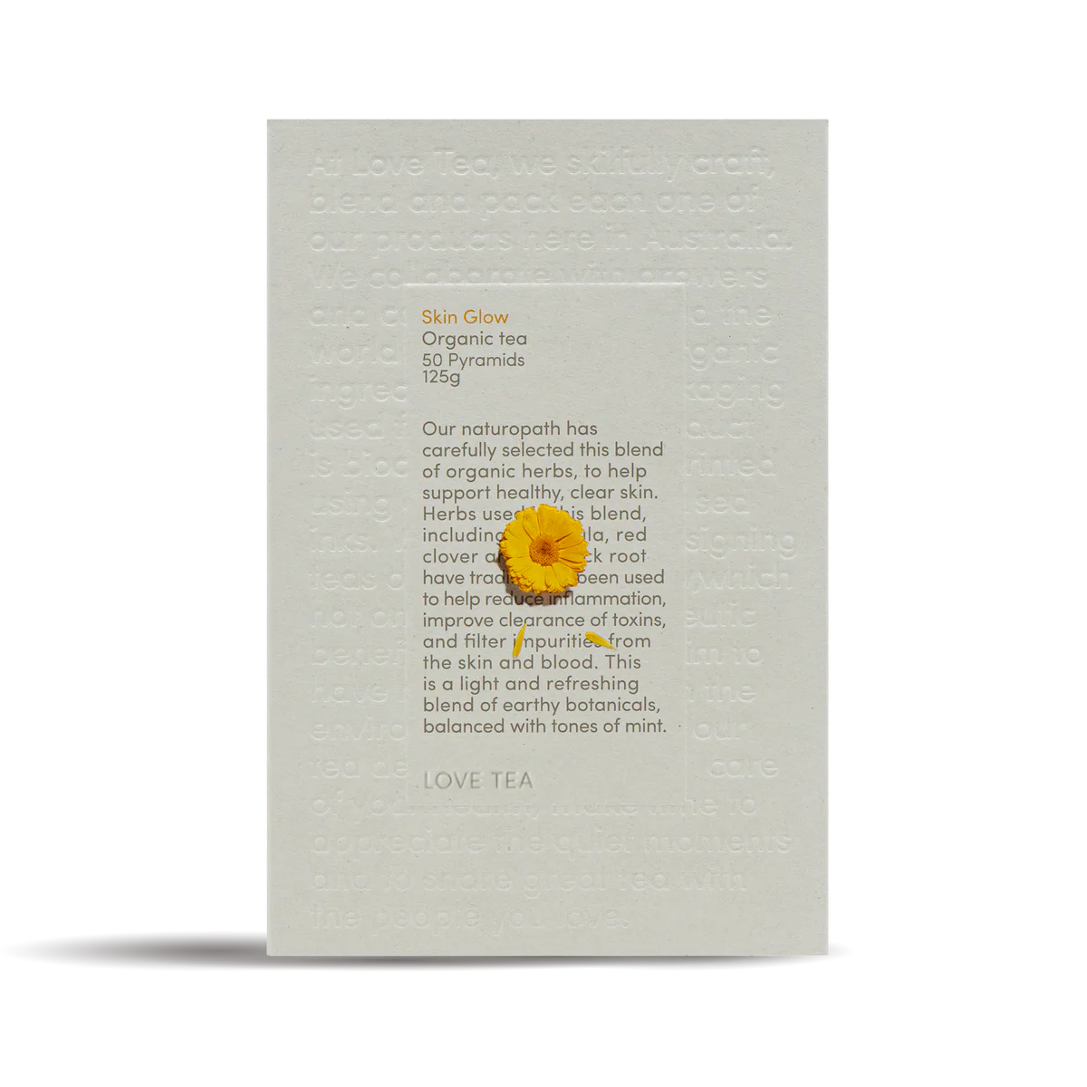 Skin Glow Pyramid Tea Bags - Love Tea