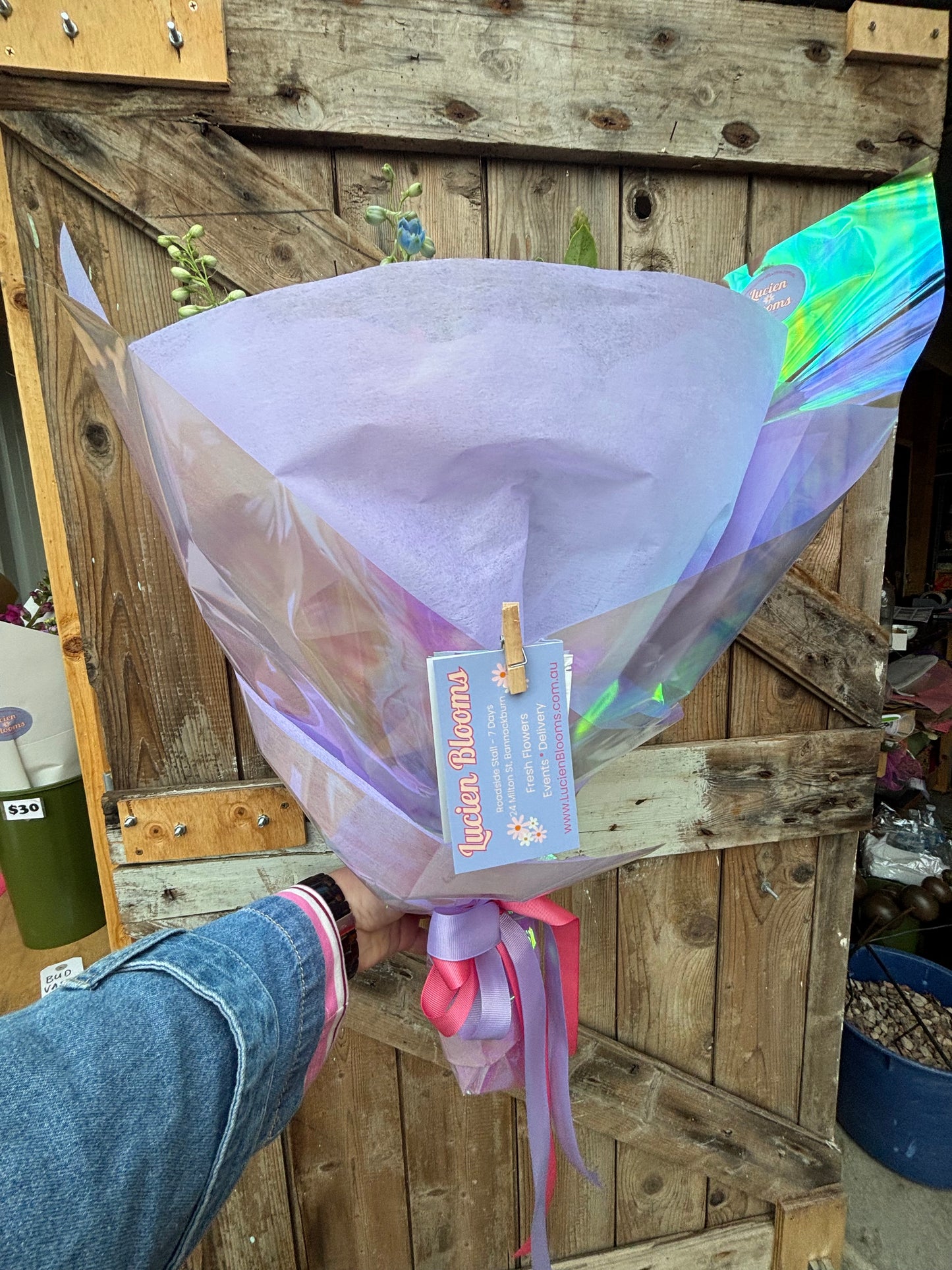 Mermaid wrap blooms