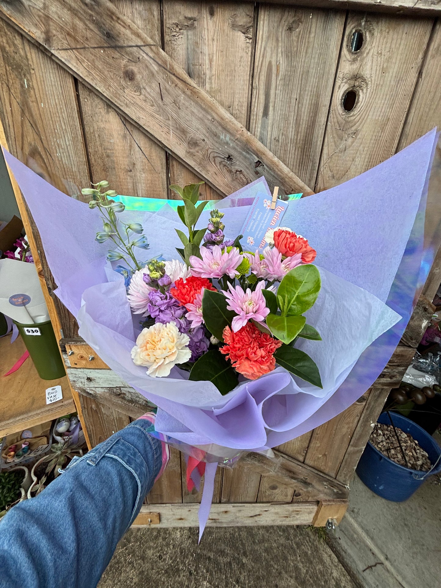 Mermaid wrap blooms