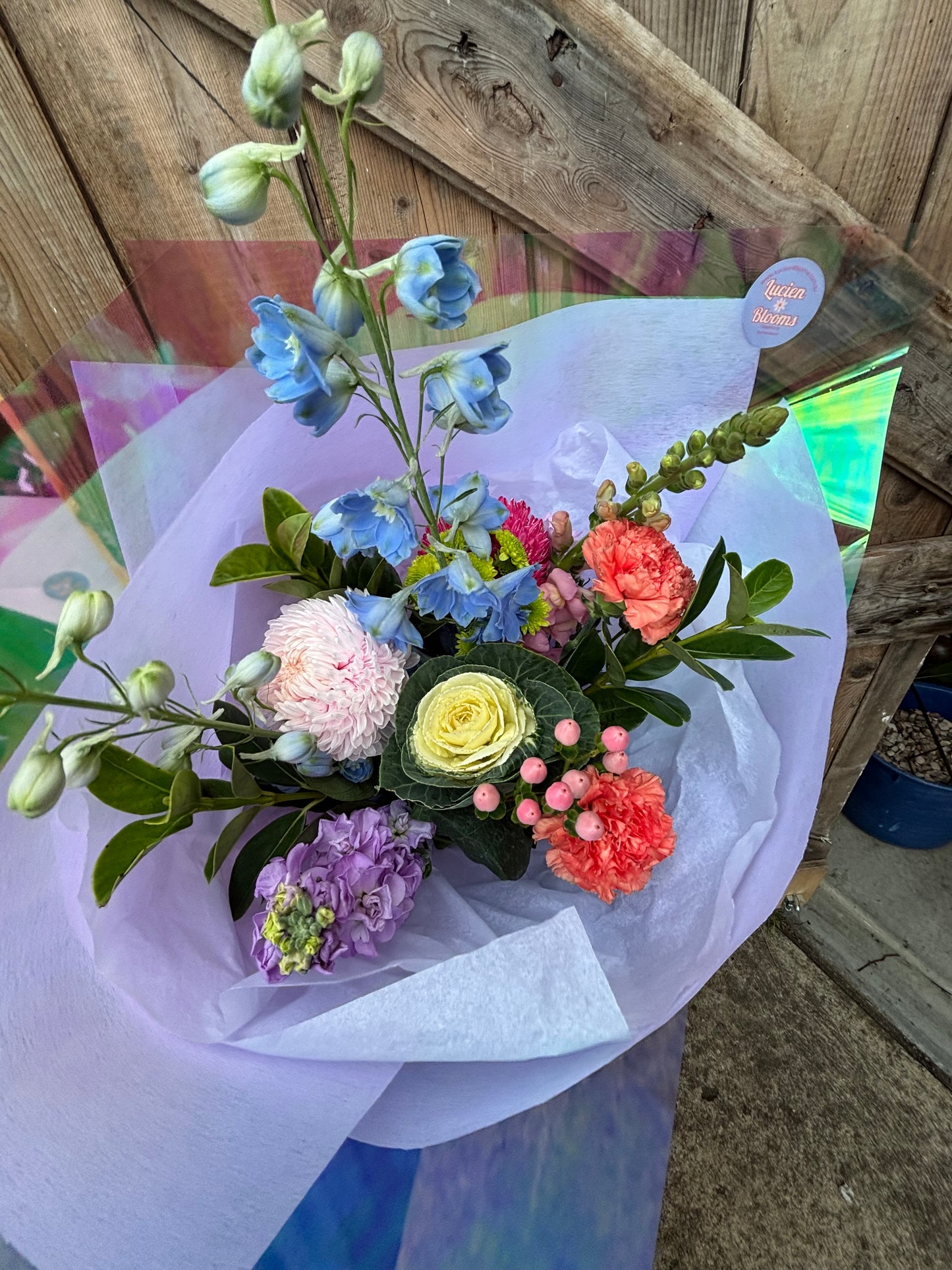 Mermaid wrap blooms