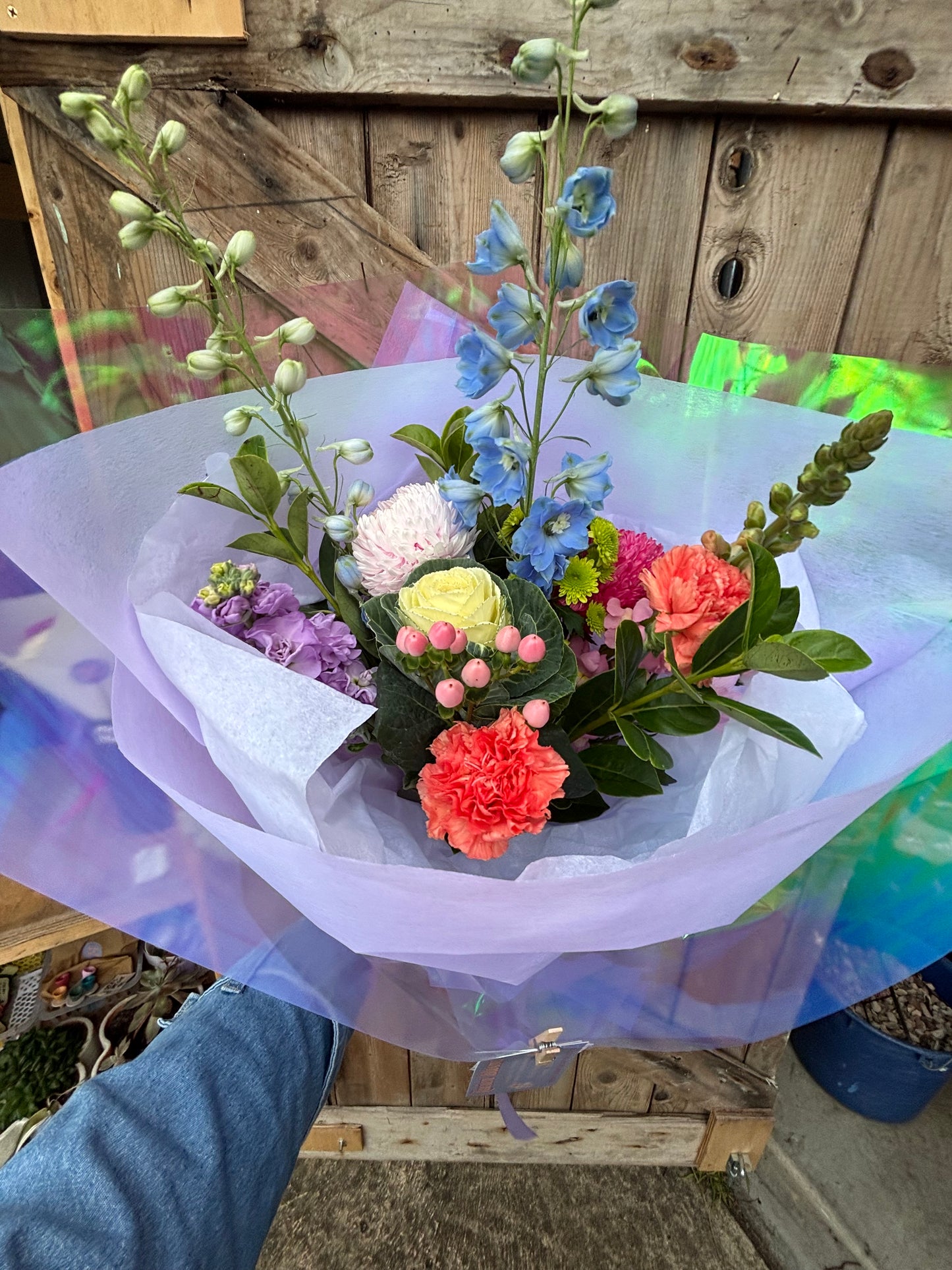 Mermaid wrap blooms
