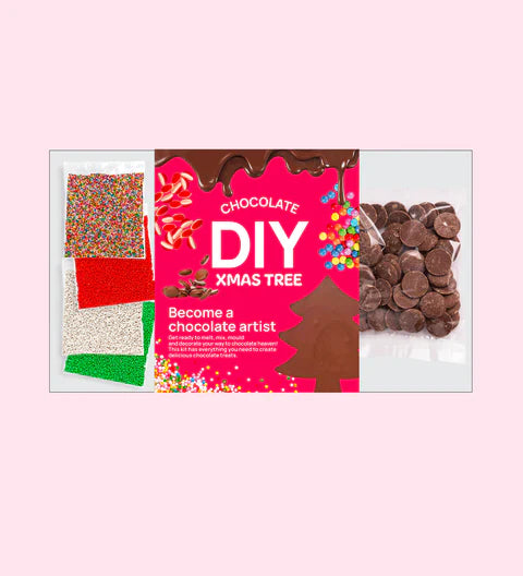 DIY Chocolate Christmas Tree Decorating Kit