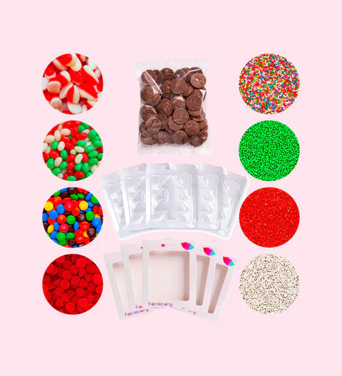DIY Chocolate Christmas Tree Decorating Kit