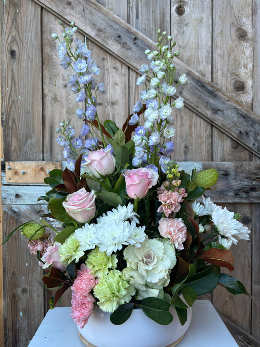 Queen B – Luxe Arrangement in Reusable Pot