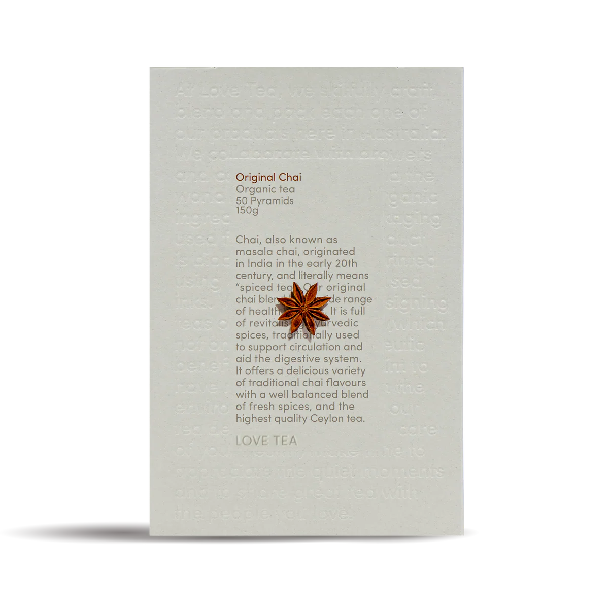 Original Chai Pyramid Tea Bags - Love Tea