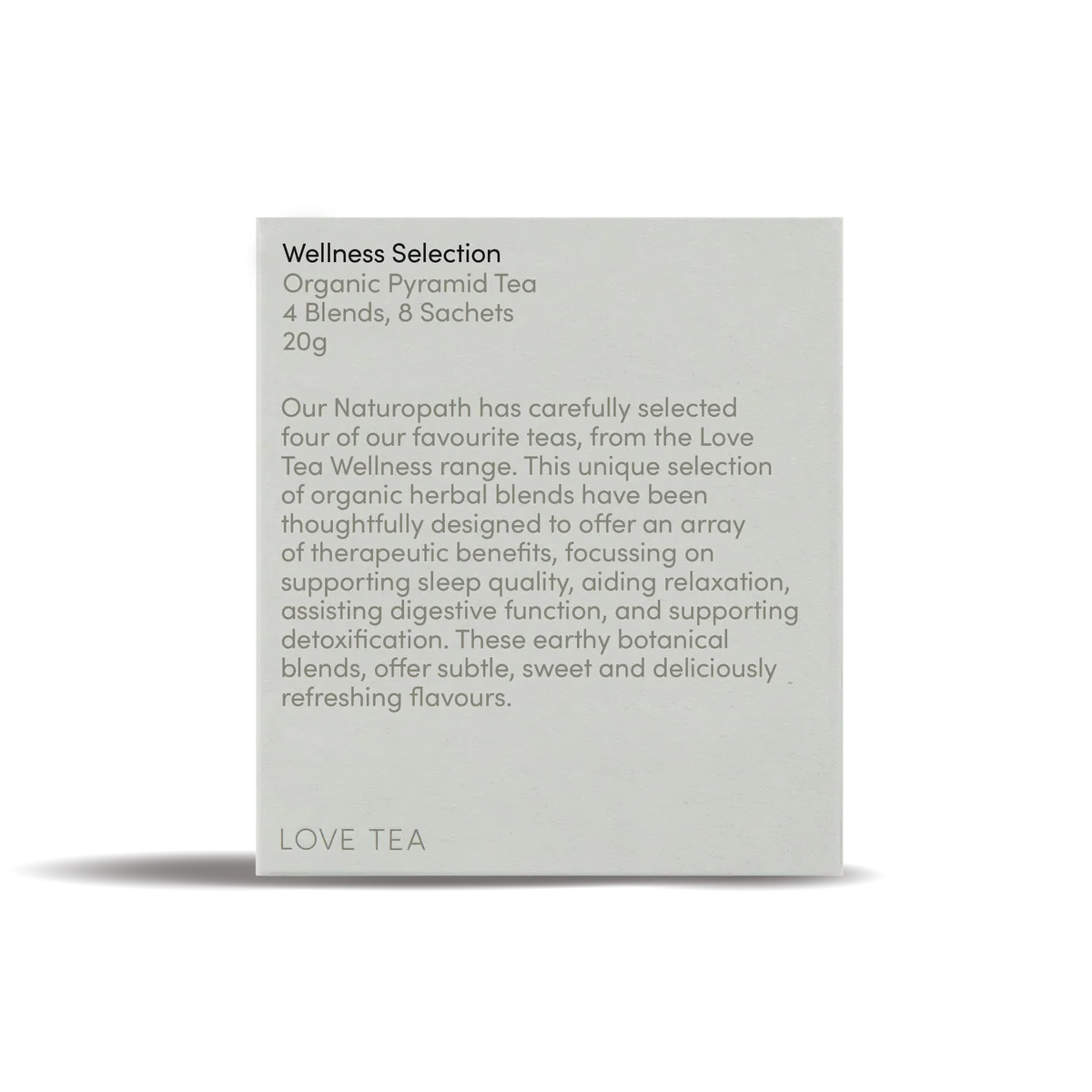 Wellness Sample Selection - Love Tea