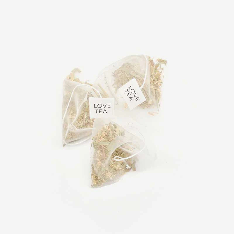 Lemongrass and Ginger Pyramid Tea Bags - Love Tea