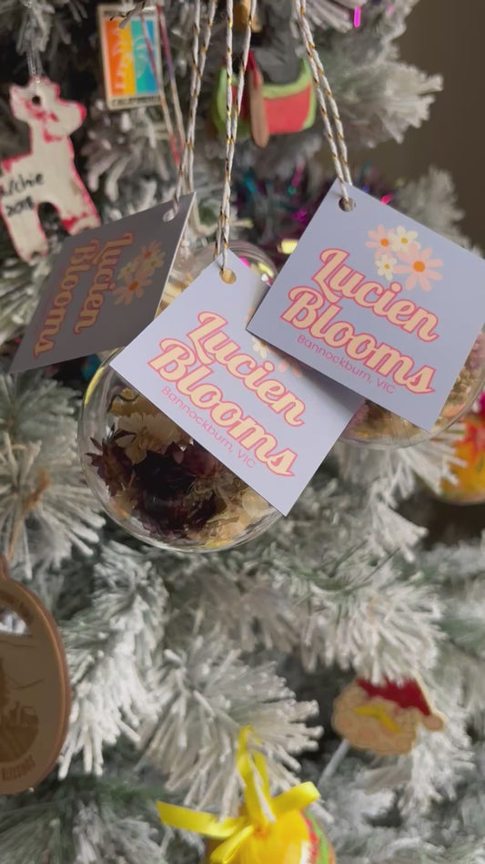 Festive Bloom Bauble - 3 for $25